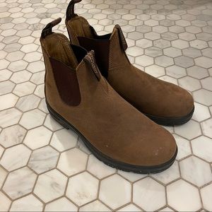 Blundstone Classic Chelsea Boots, Brown Leather